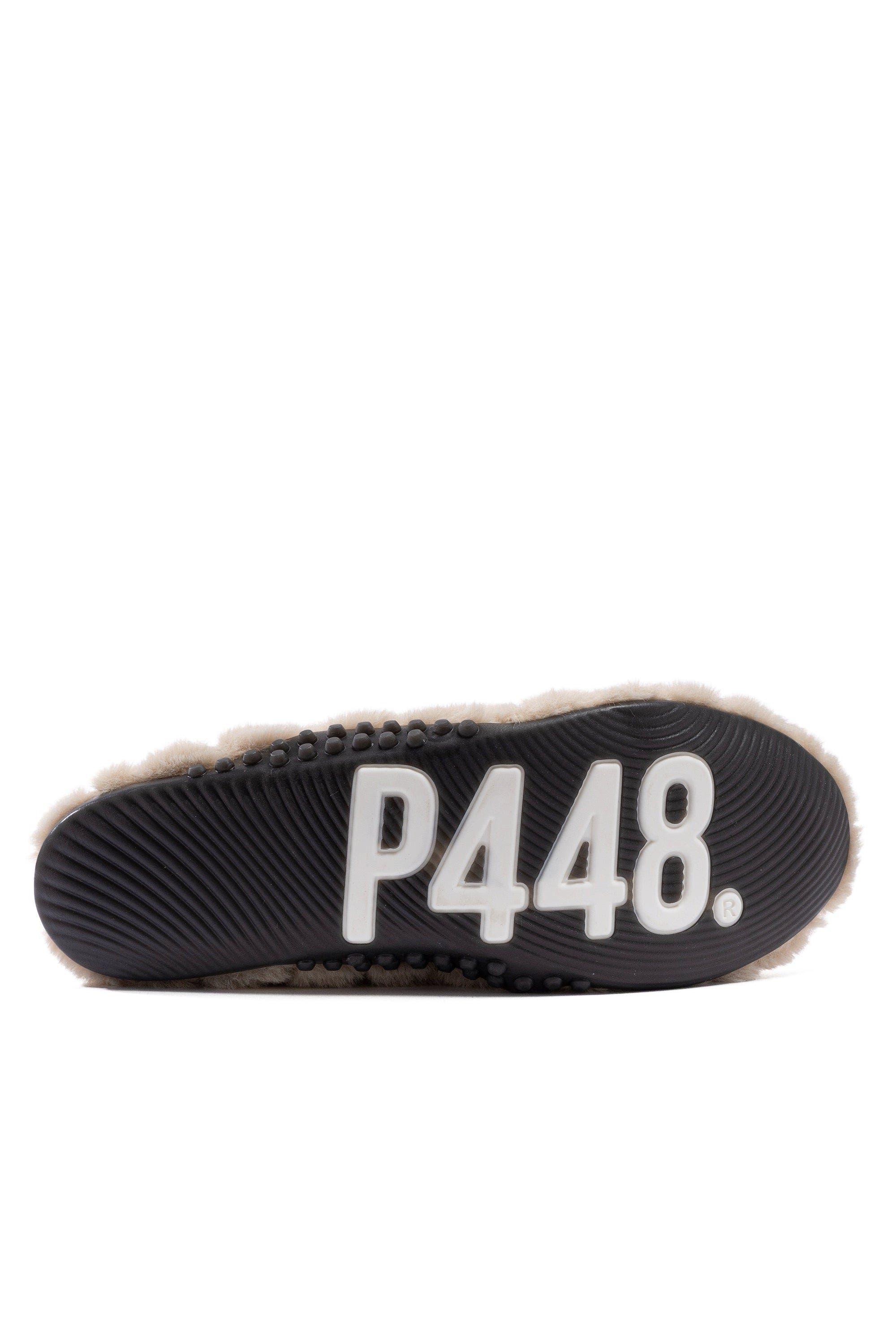 P448 Stella Teddy Ballet Flat, Alternate, color, Black
