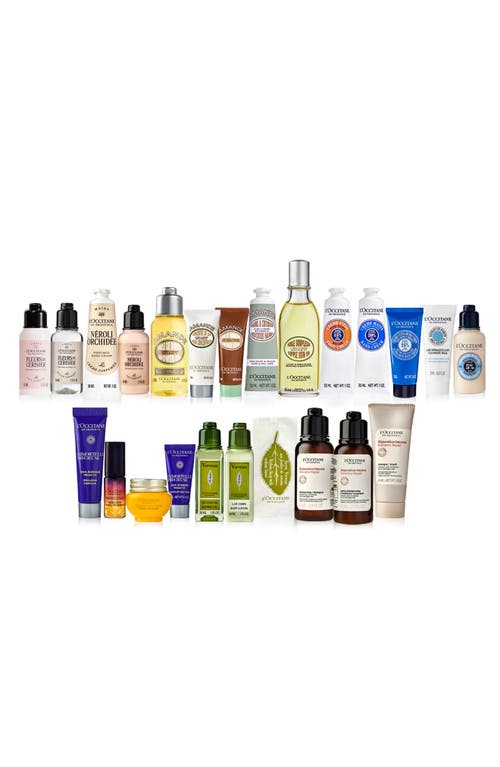 L'occitane Advent Calendar Gift Set (limited Edition) $238 Value In Transparent