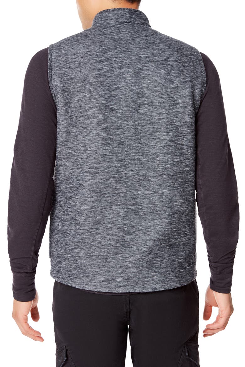 Fuji Slim Fit Vest, Alternate, color, CHARCOAL HEATHER