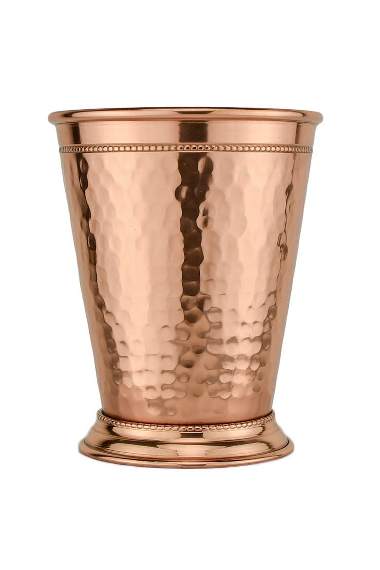 Hammered Copper Mint Julep Cup, Alternate, color, Premium Gift Box