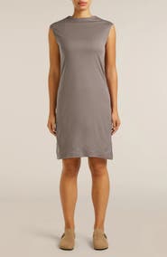 Icebreaker Granary Cap Sleeve Merino Wool T-Shirt Dress