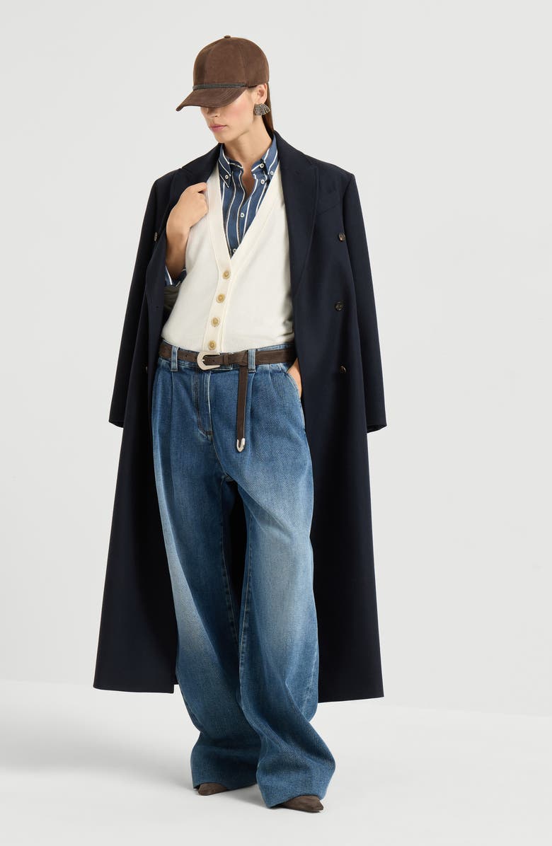 Brunello Cucinelli Cashmere cardigan, Alternate, color, White