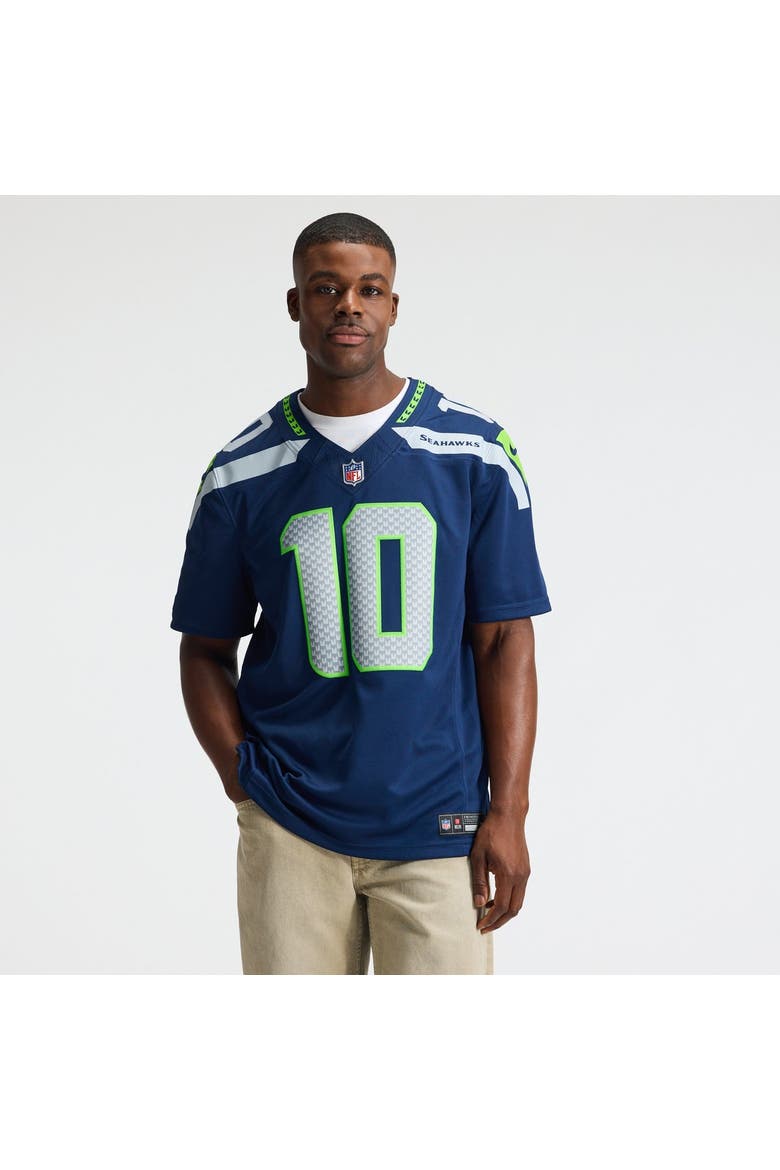 Men's Nike Cooper Kupp College Navy Seattle Seahawks Team Vapor F.U.S.E. Stitched Limited Jersey, Alternate, color, College Navy
