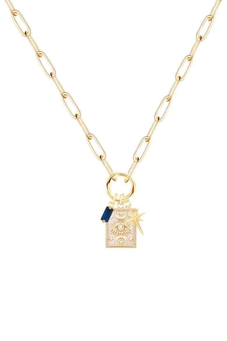 Celestial Luxe Everlink Necklace, Main, color, Gold