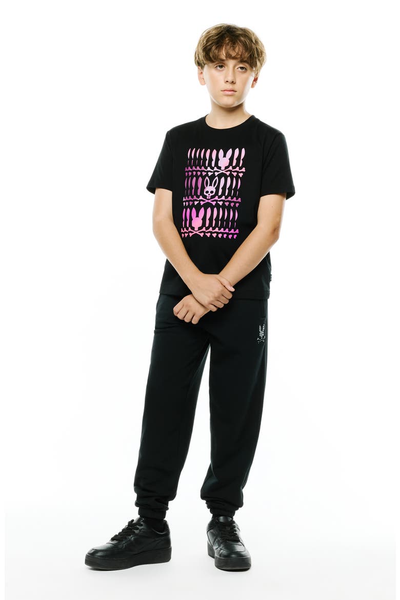 Kids' Lewis Graphic Tee, Alternate, color, BLACK