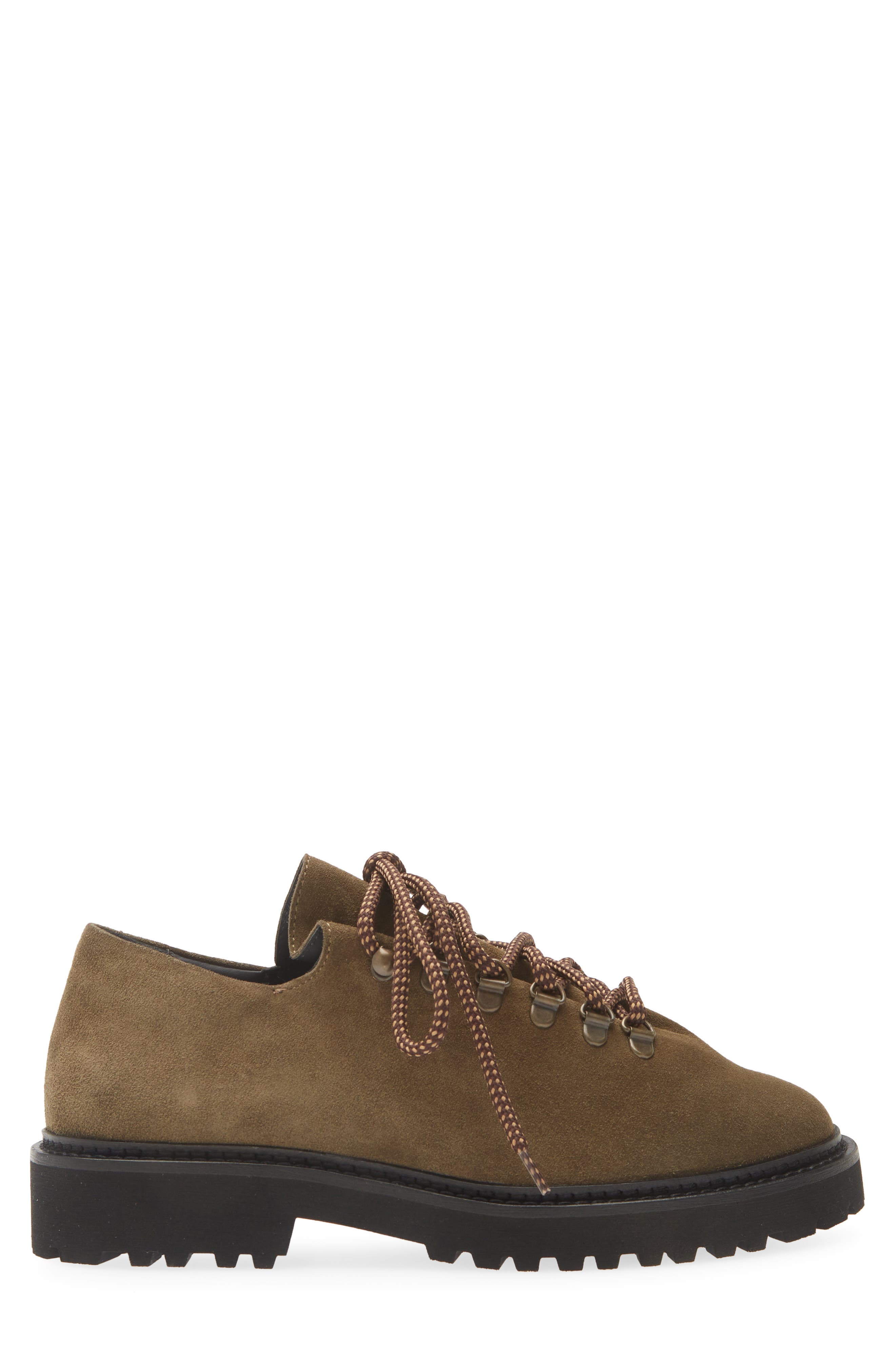 JACQUES SOLOVIERE Rasmus Lug Sole Wholecut Shoe, Alternate, color, Marron Glace