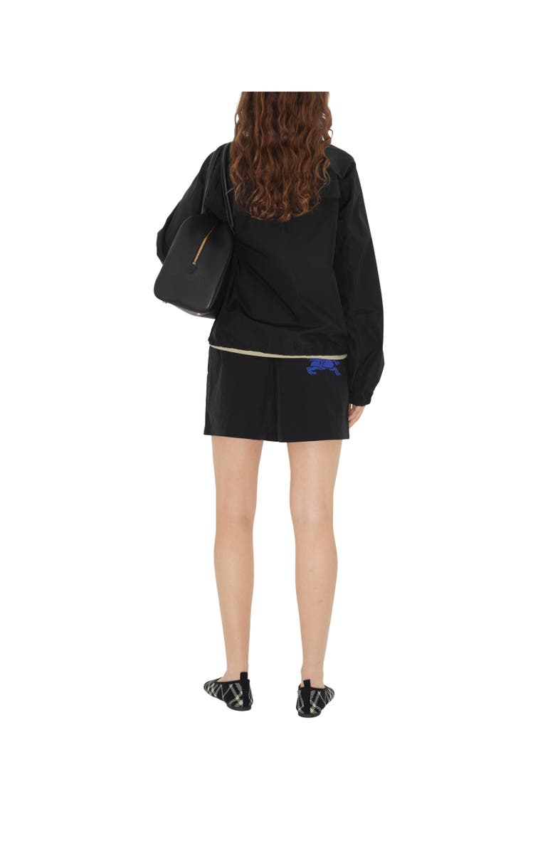 Burberry Nylon Cotton Jacket, Alternate, color, Black