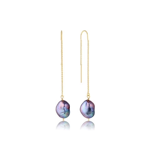 Sabina Pearl Threader Earrings