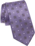 Bonobos Medallion Print Silk Tie