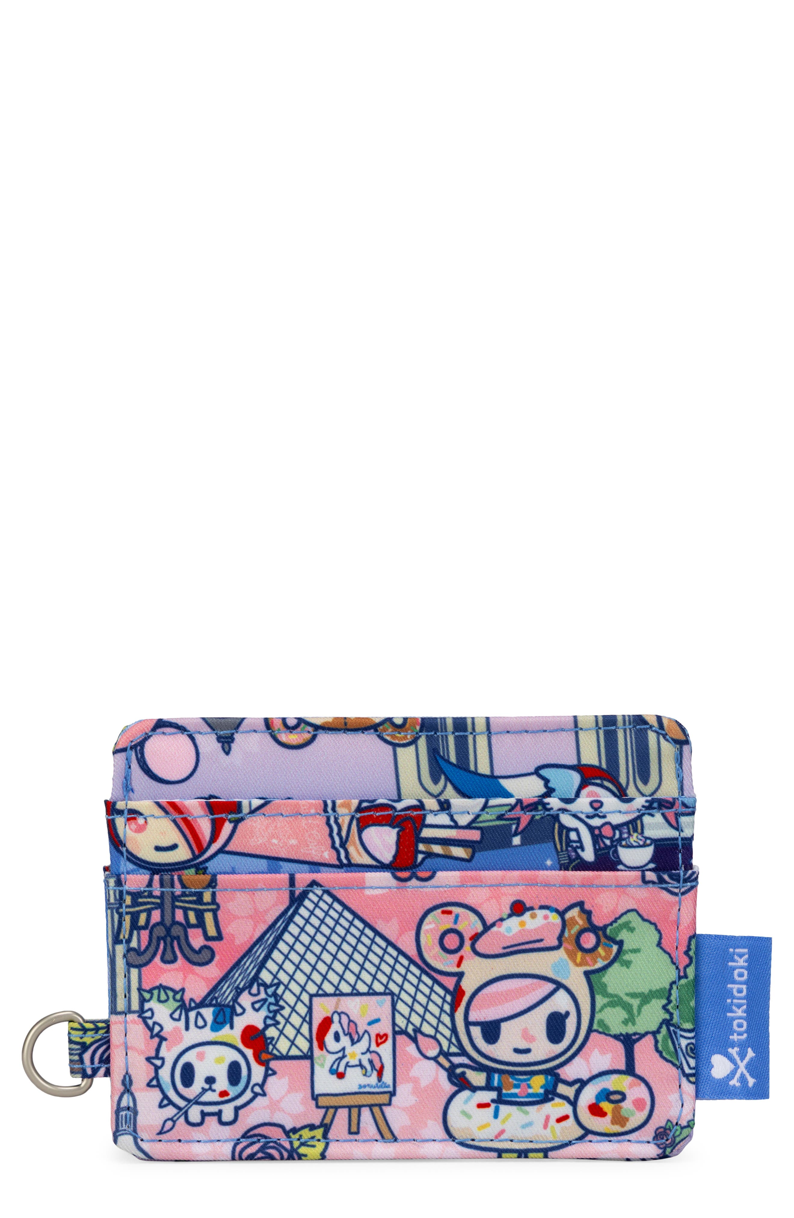 JuJuBe x tokidoki 20th Anniversary Celebration Be Charged Card Case, Main, color, 
