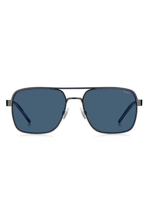 57mm Square Sunglasses