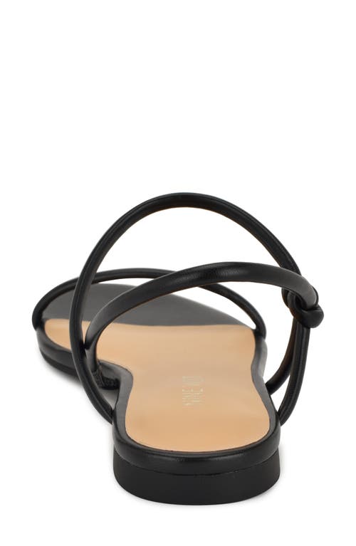 Nine West Menson Strappy Sandal In Black