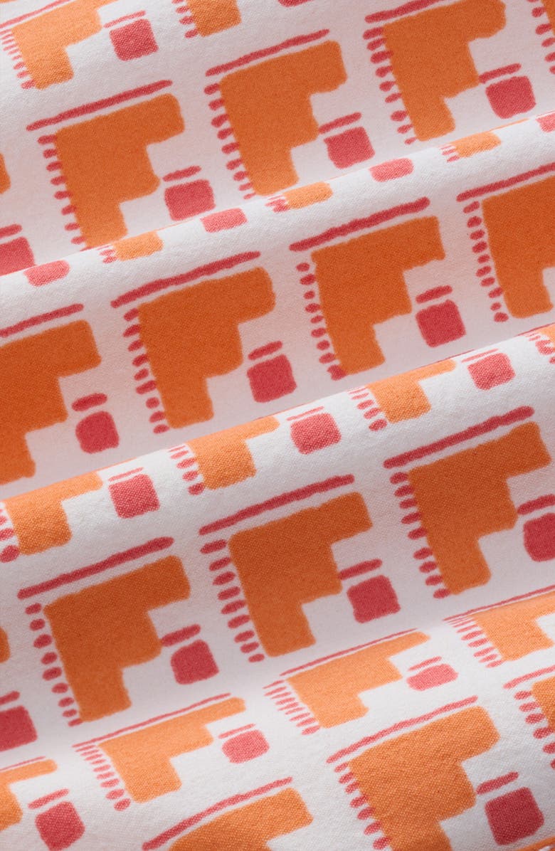 Fair Harbor Bungalow Geo Print Water Repellent Swim Trunks, Alternate, color, Sunset Stairs (815)