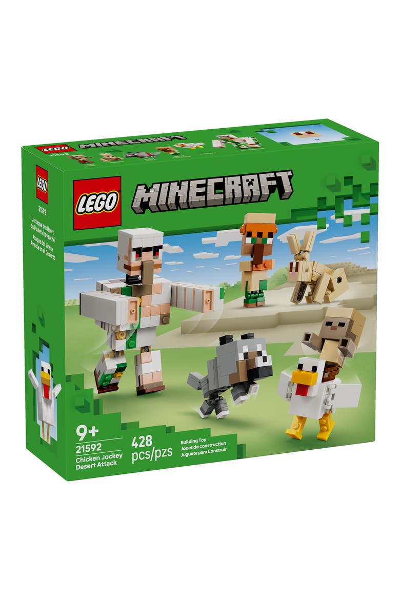 Minecraft Chicken Jockey Desert Attack Kit 21592, Main, color, MULTI
