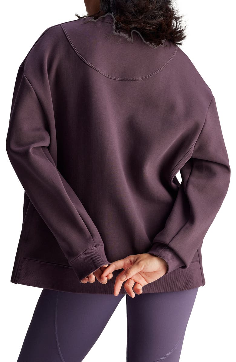 adidas by Stella McCartney Loose Crewneck Sweatshirt, Alternate, color, 