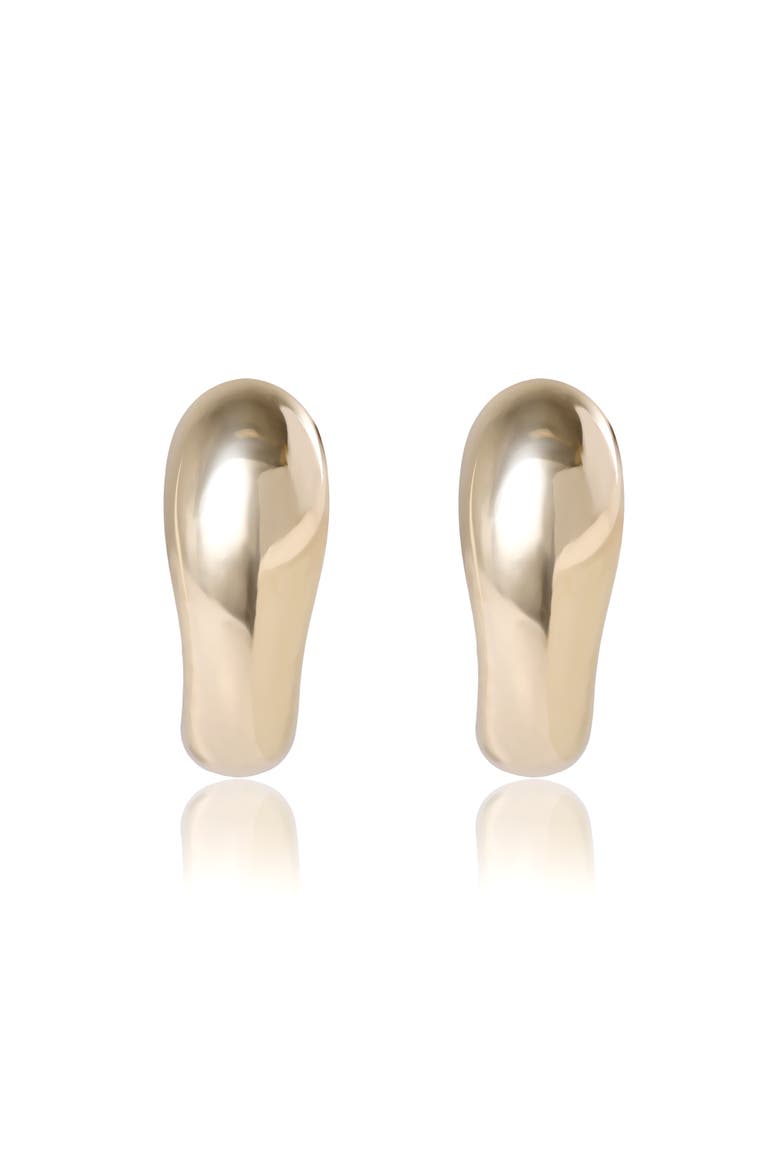 Gold Hoop Earrings, Alternate, color, Gold
