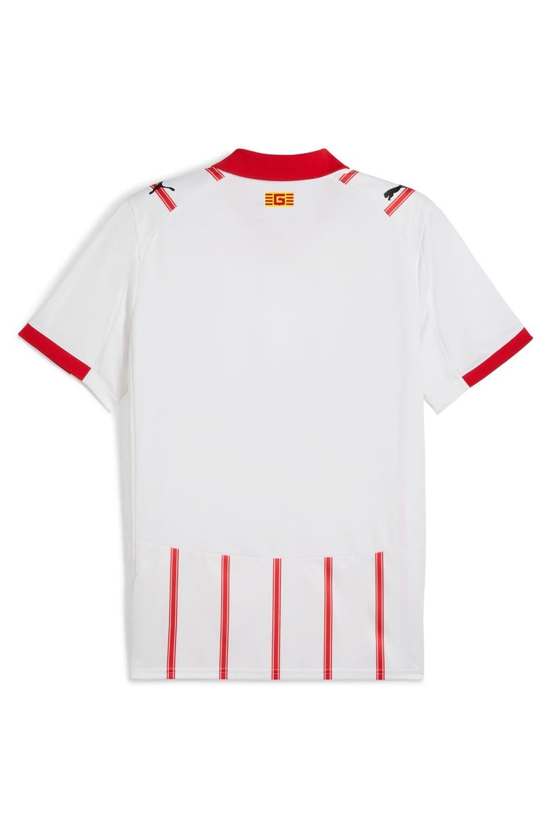 PUMA Men's Puma White Girona FC 2025/26 Replica Home Jersey, Alternate, color, White