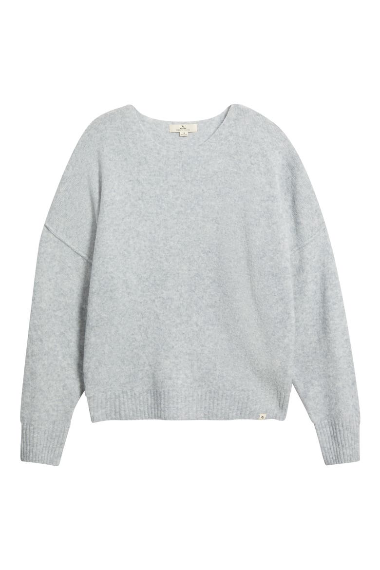 Emily Crewneck Sweater, Alternate, color, LIGHT GREY MARLE