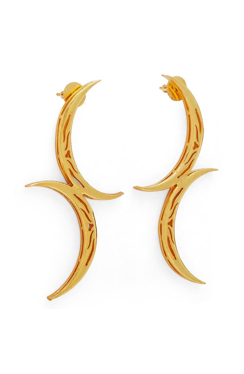 Dhwani Bhansal TILA EARRINGS, Alternate, color, Gold Plated