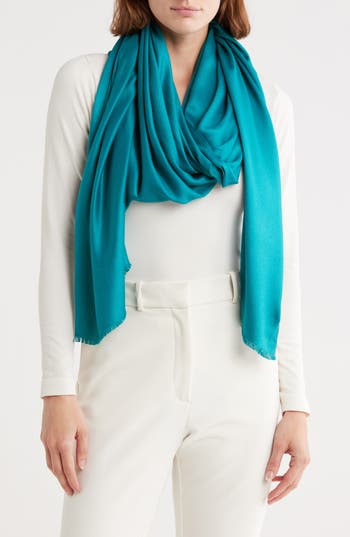 Vince Camuto Oversized Satin Pashmina Wrap