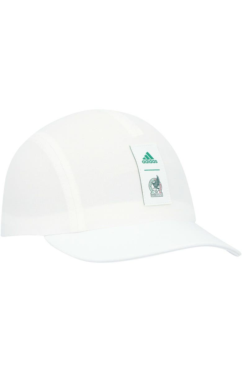 adidas Men's adidas White Mexico National Team Team Inclu AEROREADY Adjustable Hat, Alternate, color, 