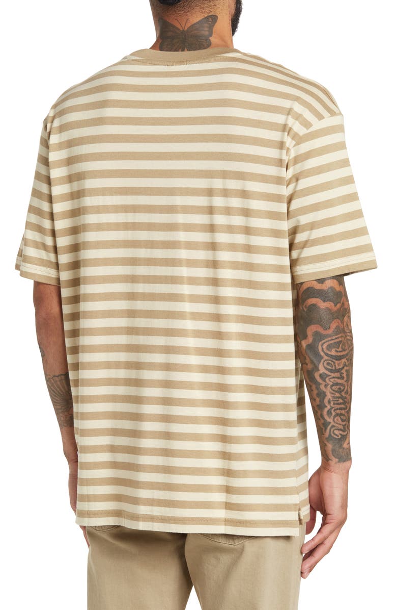 NN07 Crewneck Striped Pocket Tee, Alternate, color,