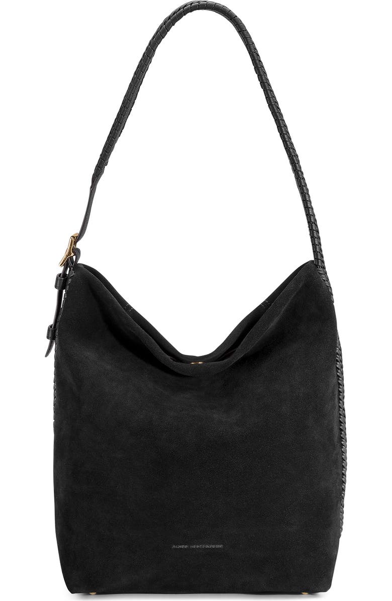 AIMEE All for Love Suede Bucket Bag, Alternate, color,