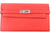 Pre-Owned Hermes Kelly Wallet Epsom Long
