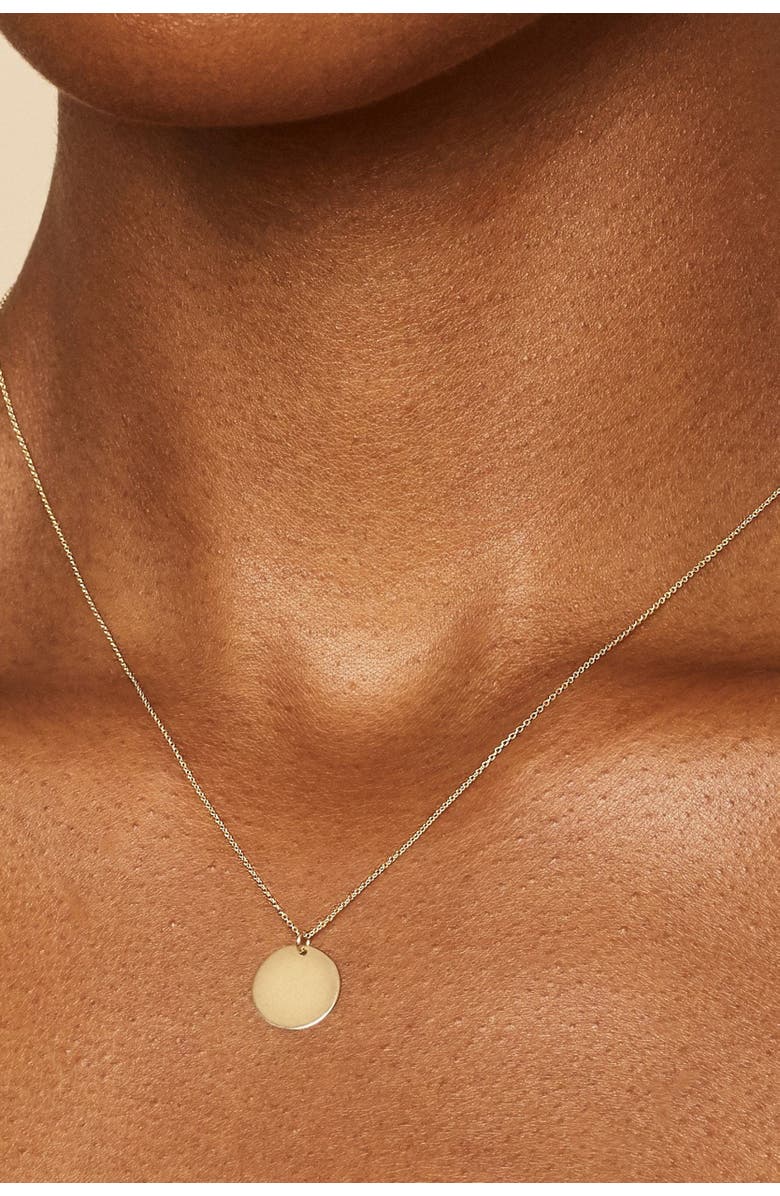 Oradina 14K Gold Manhattan Pendant Necklace, Alternate, color, White Gold