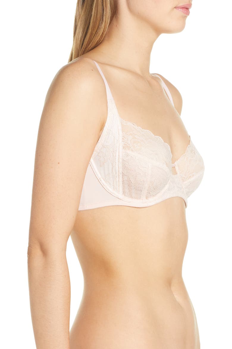 Statement Underwire Bra, Alternate, color, CAMEO ROSE/ CASHMERE