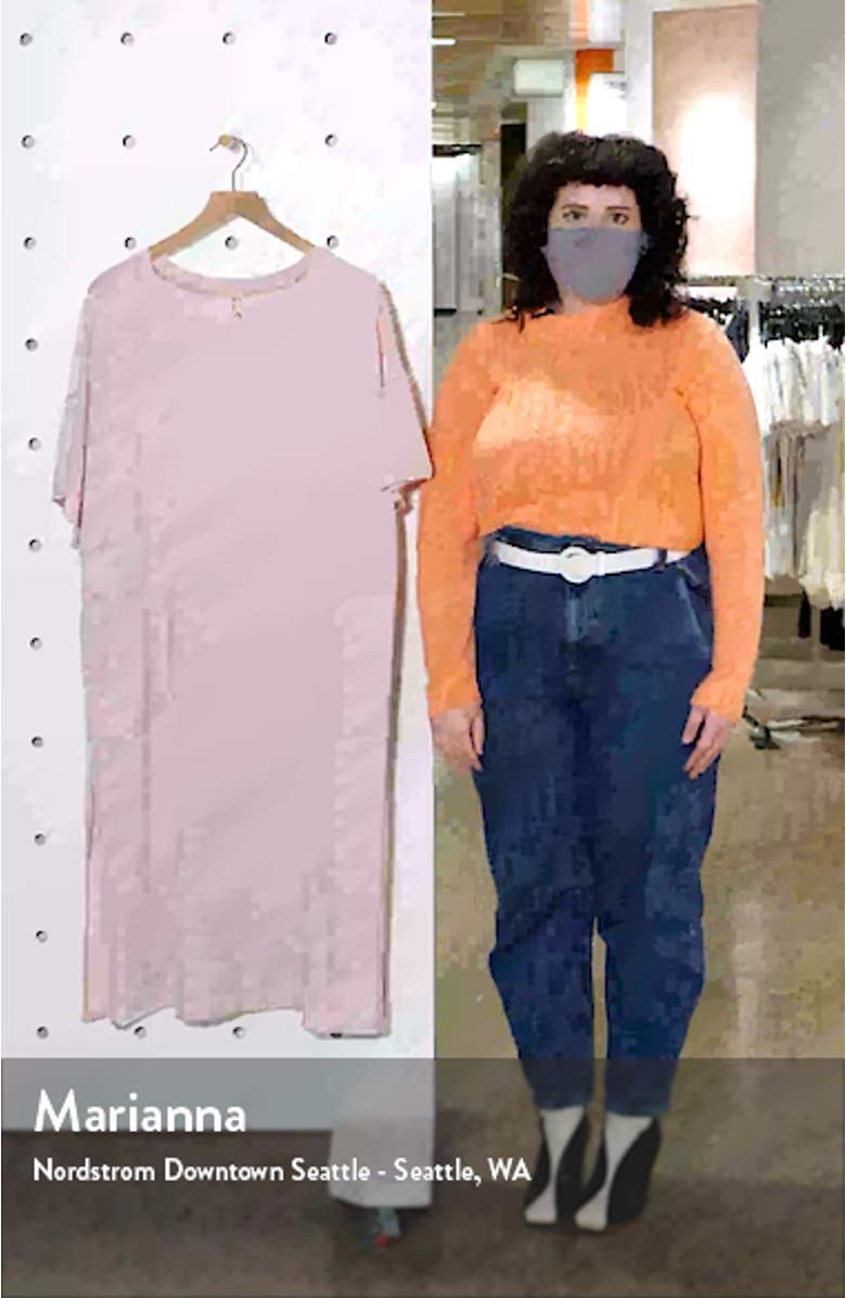 Cozy Girl T-Shirt Dress, sales video thumbnail