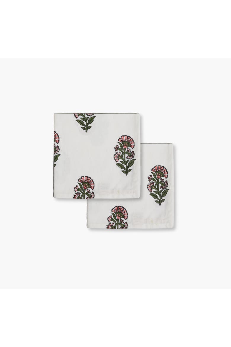 Begum Table Napkin Set of 2, Main, color, Green