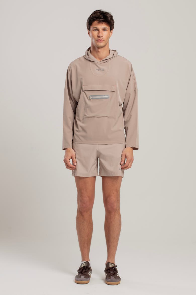 Free Heaven Active Men Hoodie, Alternate, color, Beige