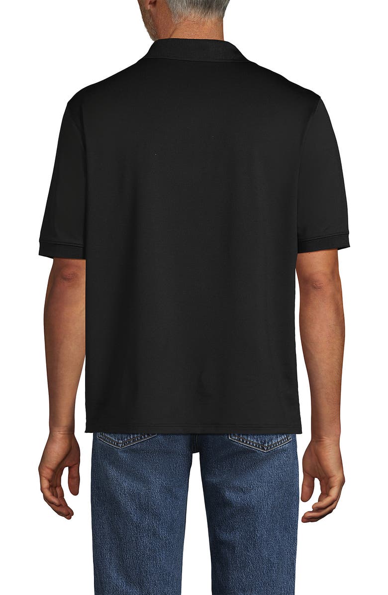 Lands' End Short Sleeve Rapid Dry Active Polo Shirt, Alternate, color, 