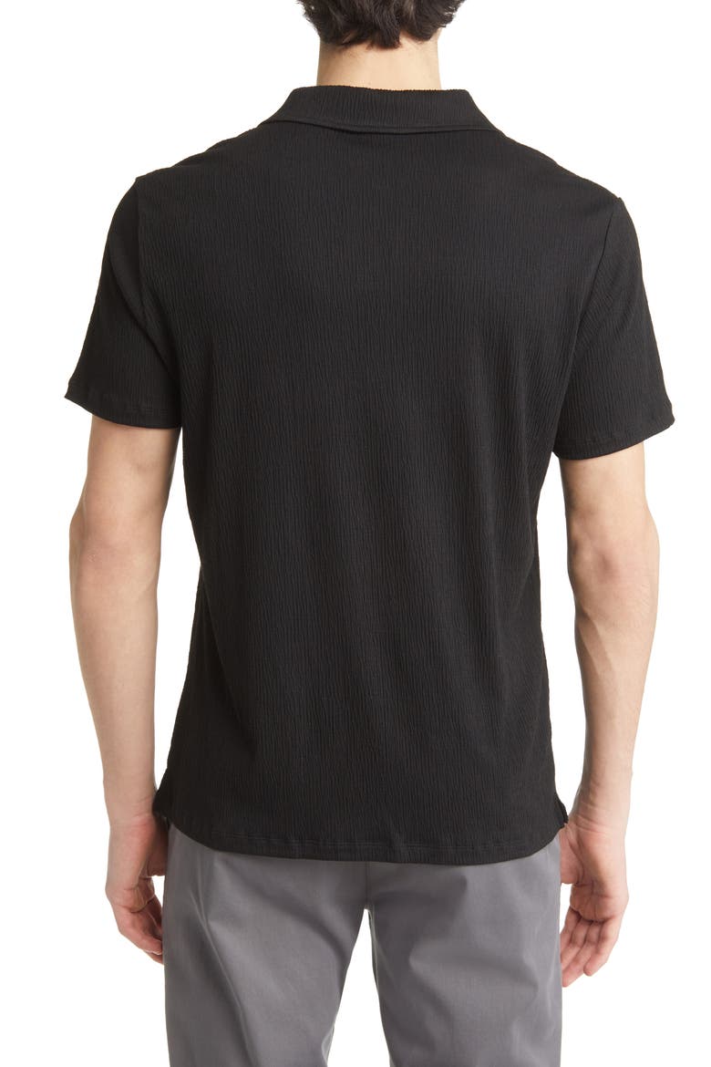Basil Road Polo, Alternate, color, BLACK