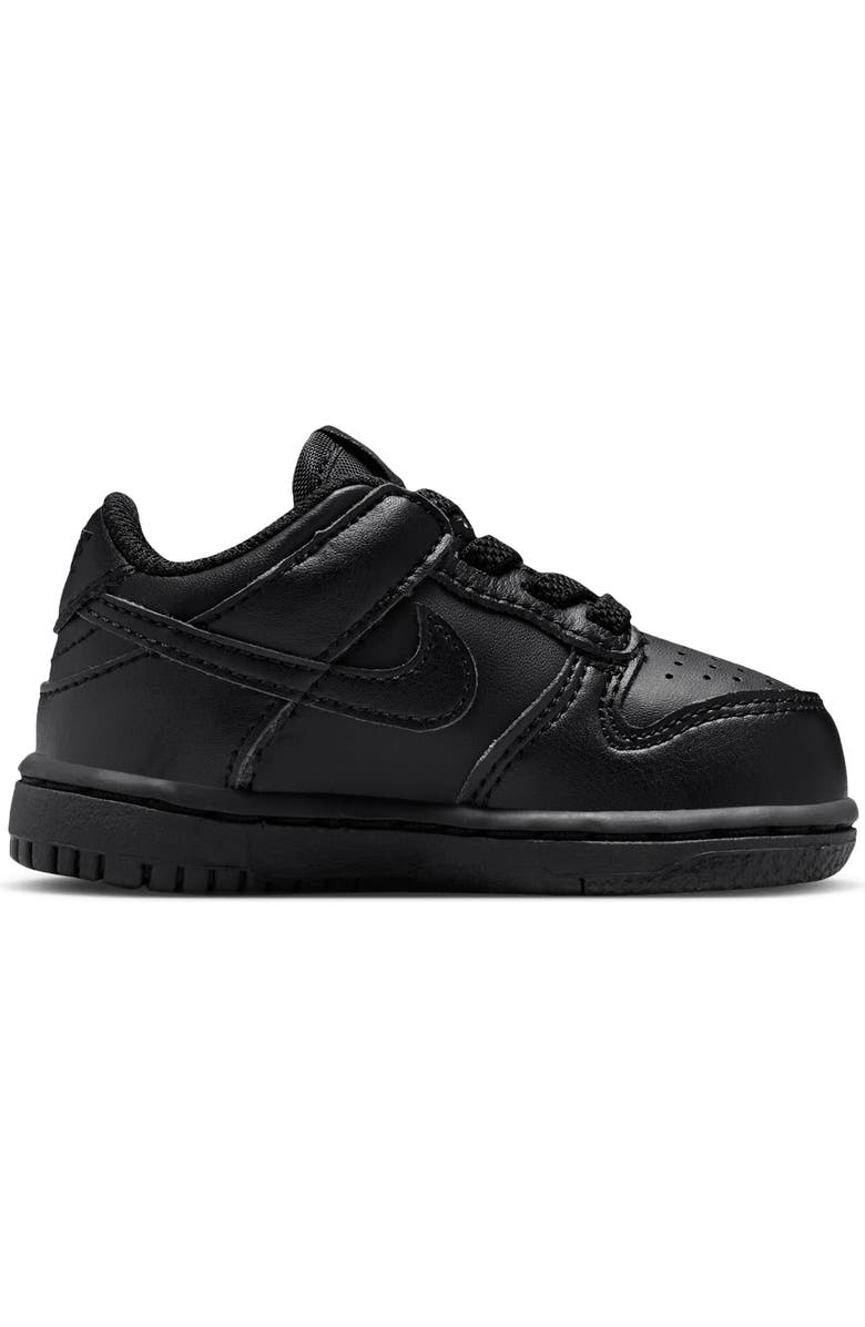 Nike Kids' Dunk Low Basketball Sneaker, Alternate, color, Black/ Black