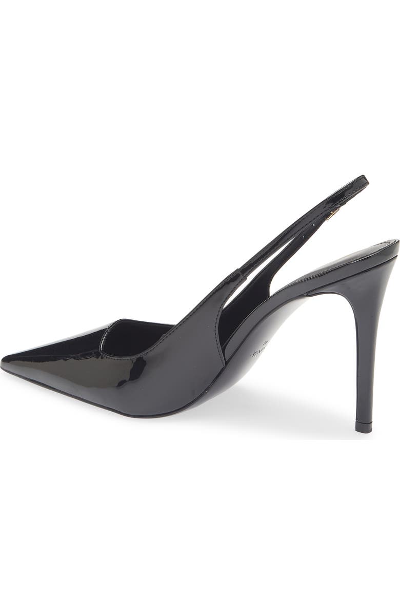 MANGO Pietra Slingback Pointed Toe Pump, Alternate, color, Black