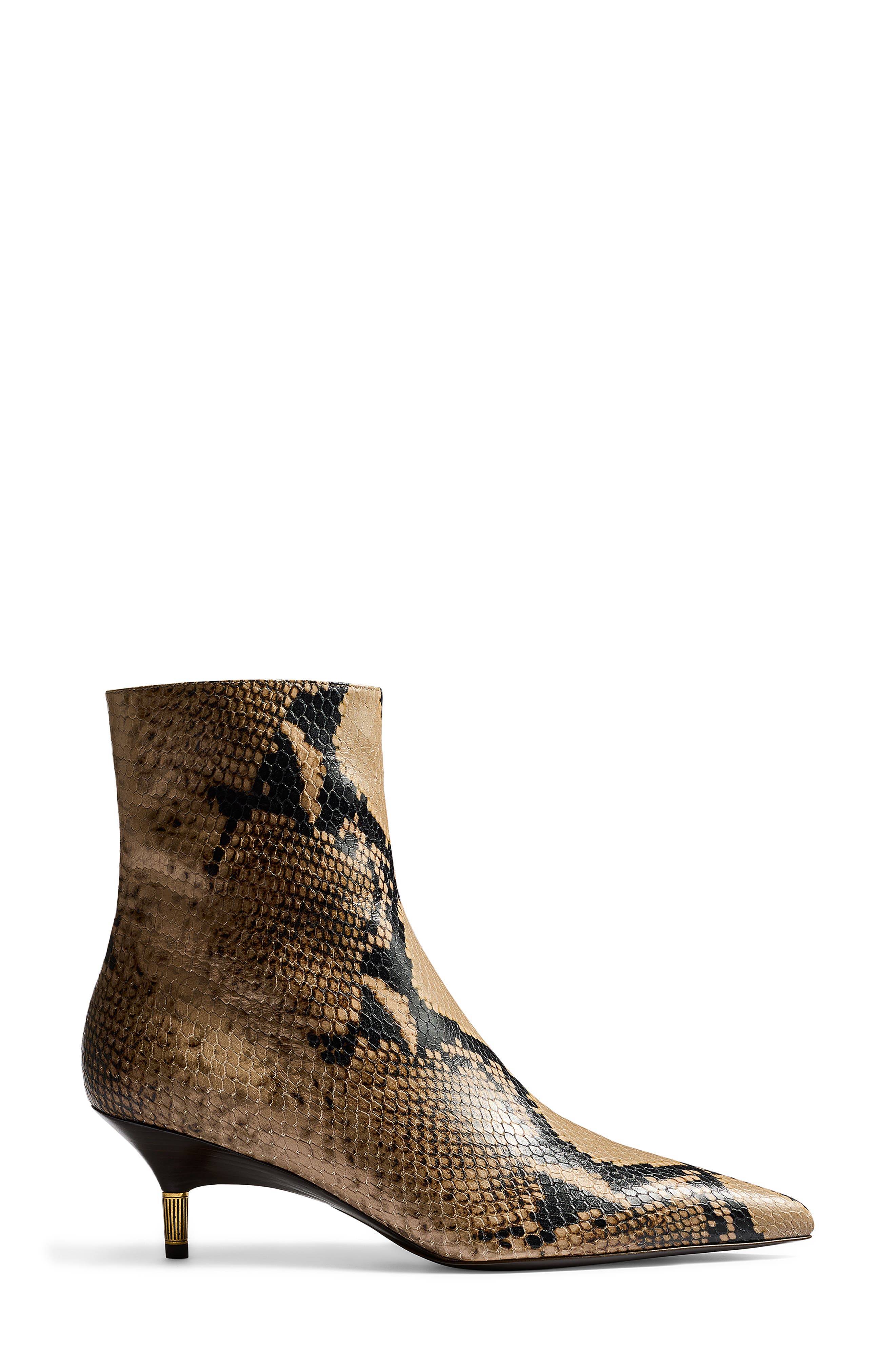 Bella Pointed Toe Ankle Bootie, Alternate, color, 461 TAUPE