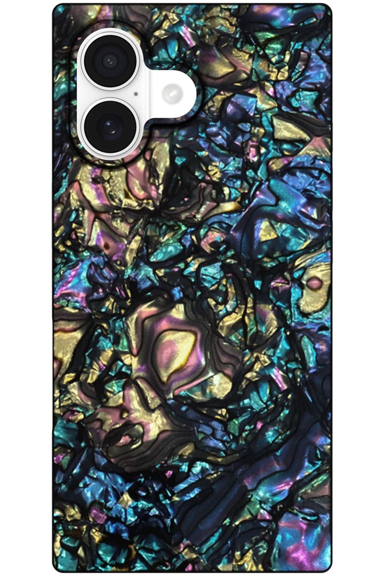 SQUARE Iridescent MagSafe Case for Apple iPhone 17, Alternate, color, Black Multicolor