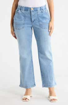 Democracy 'Ab'solution Ankle Wide Leg Jeans