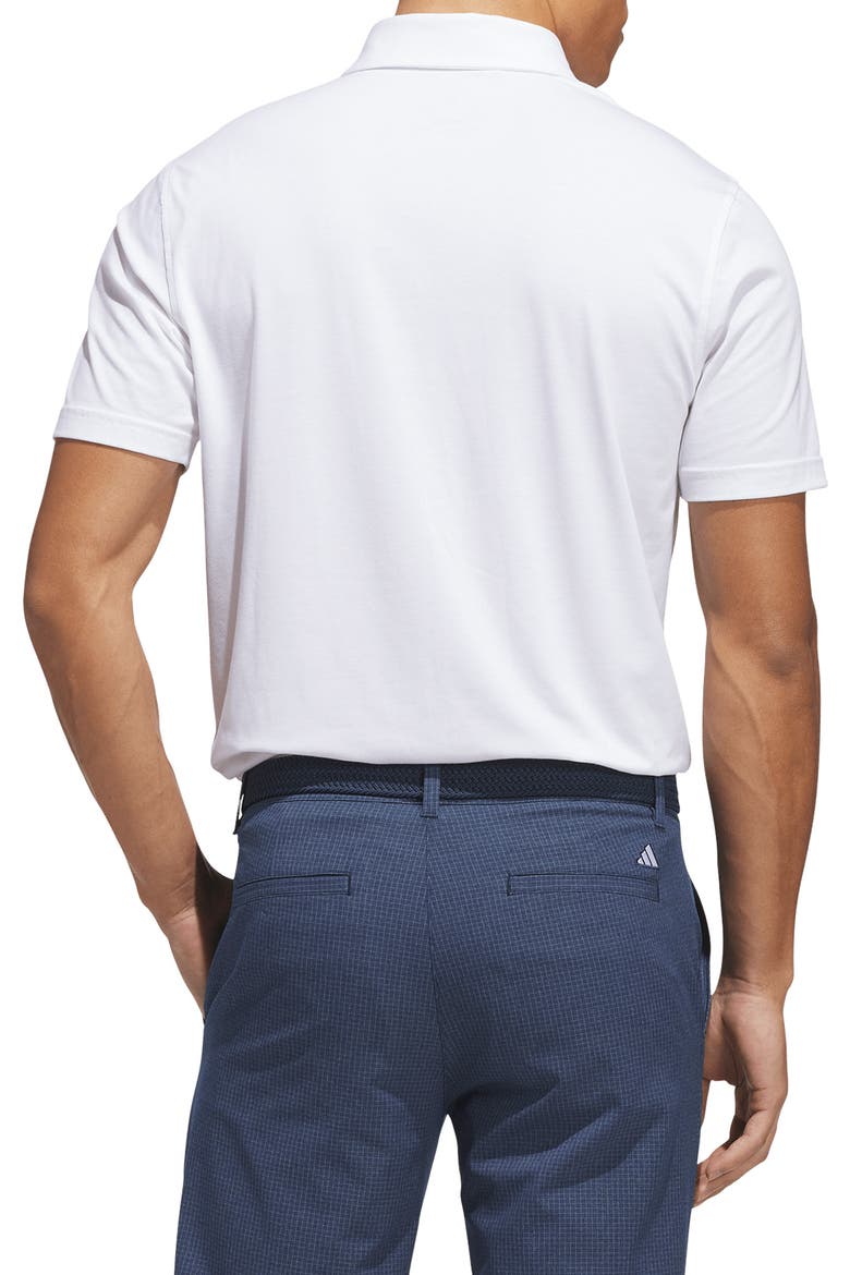 Go To AEROREADY Polo, Alternate, color, WHITE MELANGE