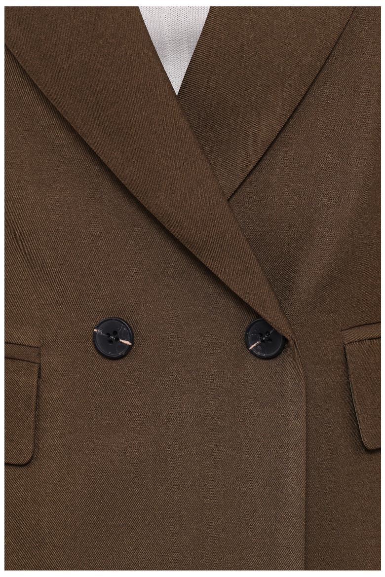 Viper Double Breasted Blazer, Alternate, color, OLIVE