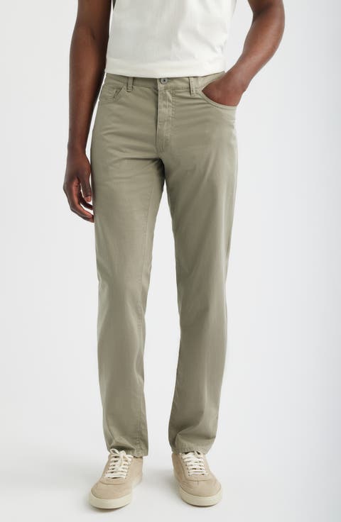 Cadiz Ultralight Straight Leg Stretch Cotton Pants (Regular & Big)