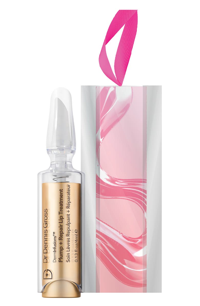 Dr. Dennis Gross Skincare Derminfusions<sup>™</sup> Plump + Repair Lip Treatment Ornament, Main, color, 