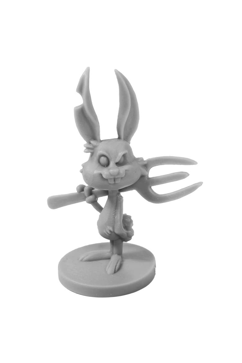 Devil Bunny Needs A Ham Board Game, Alternate, color, Multicolored