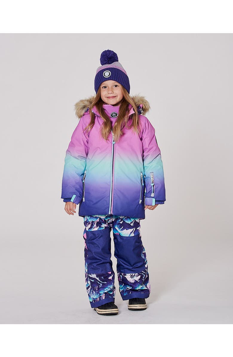 Deux par Deux Two-Piece Play Snowsuit Mountain, Alternate, color, 