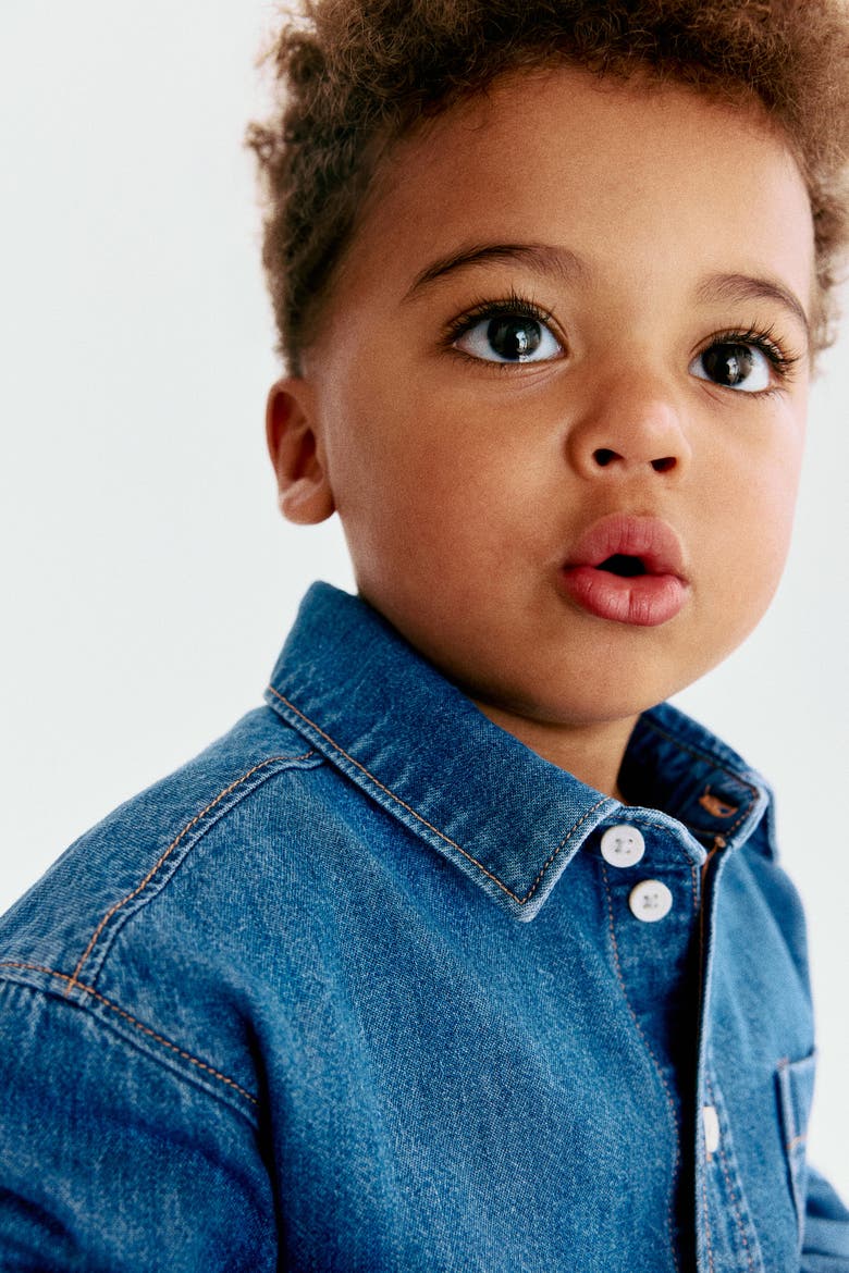 Denim Shirt, Alternate, color, Denim blue