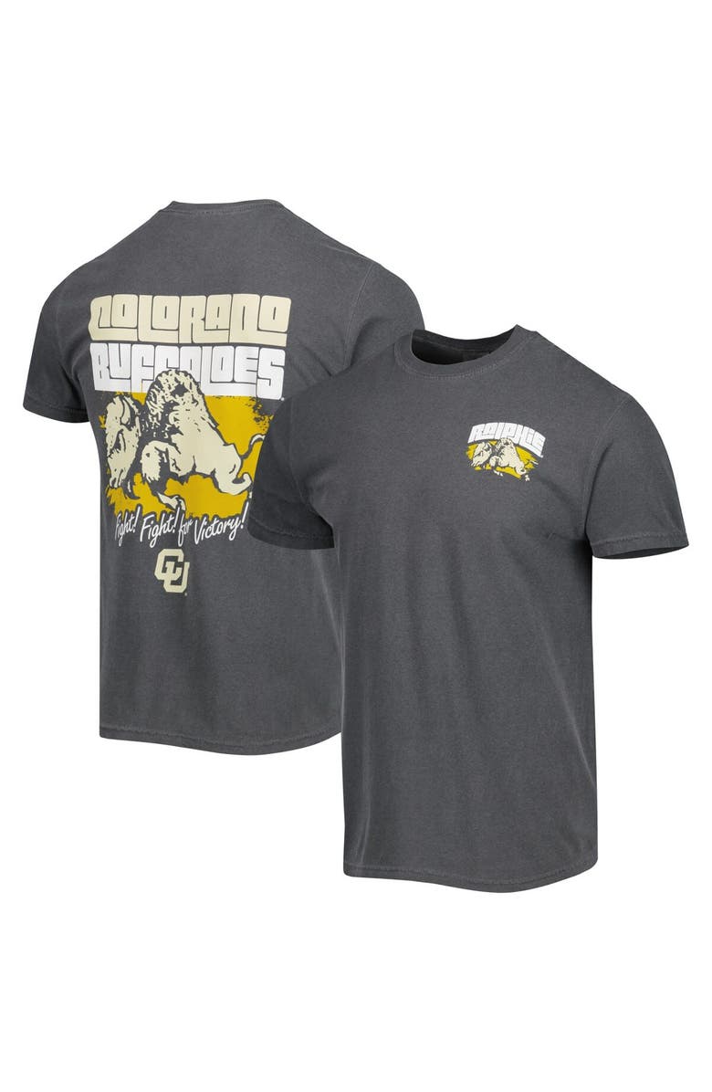 IMAGE ONE Men's Charcoal Colorado Buffaloes Hyperlocal T-Shirt, Main, color, Charcoal