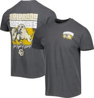 IMAGE ONE Men's Charcoal Colorado Buffaloes Hyperlocal T-Shirt