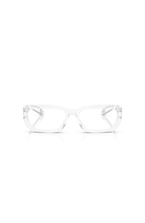 Diesel ® 54mm Rectangle Optical Glasses In Brown